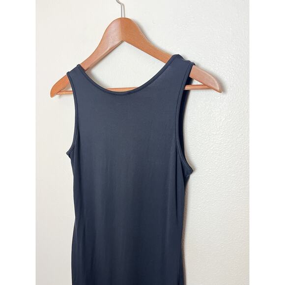Mondi Sport Blue Maxi Tank Jersey Stretch Dress Size Small Medium - Picture 4 of 5